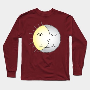 Lispe Sun Sleepy Moon Long Sleeve T-Shirt